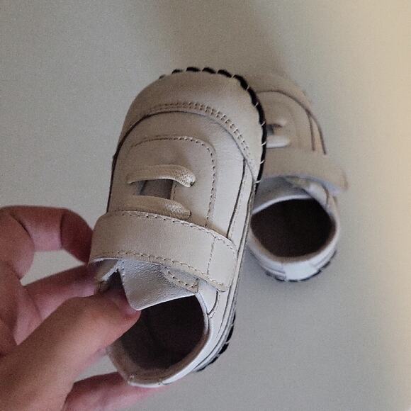 Pediped Soft Gray Baby Walker Shoes - Picture 7 of 10